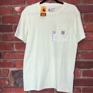 Carhartt NWT Women's small loose fit heavy weight short‎ sleeve pocket shirt